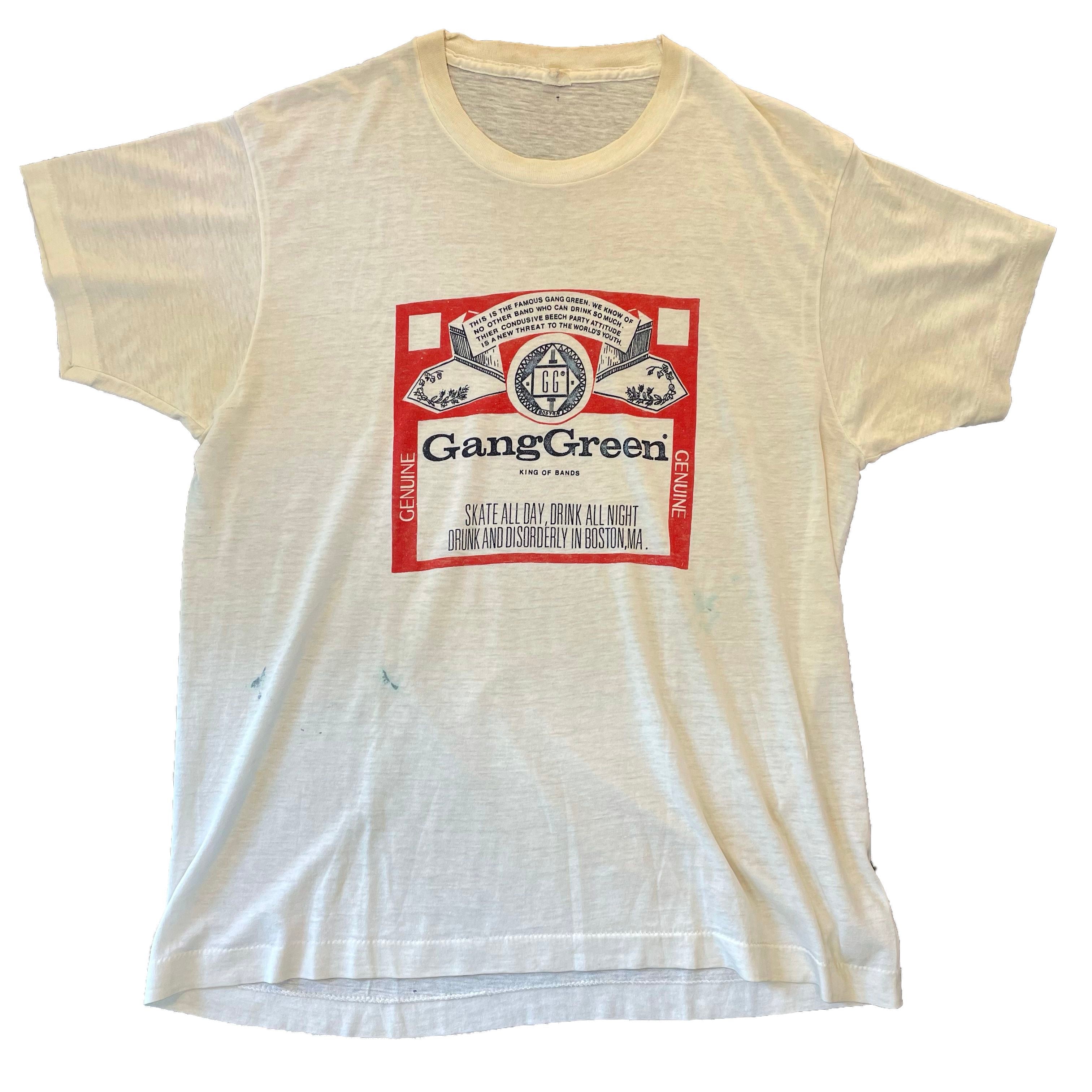 GANG GREEN VINTAGE TEE SHIRTS – Electricland Tokyo