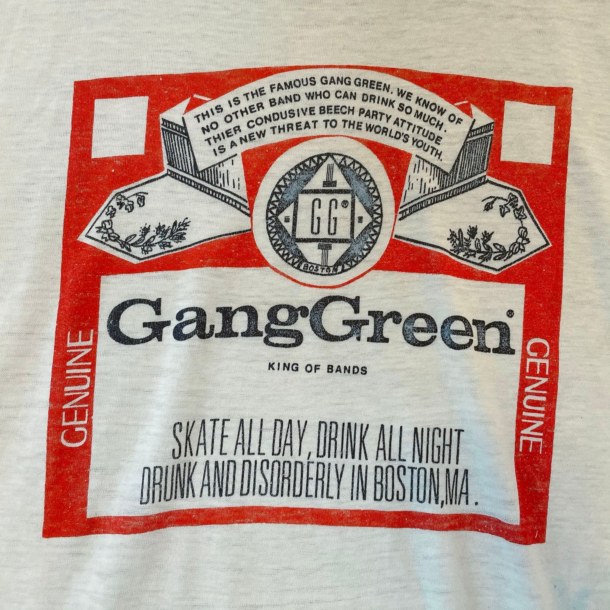 GANG GREEN VINTAGE TEE SHIRTS – Electricland Tokyo