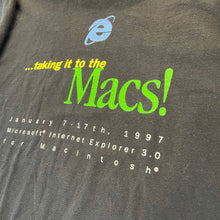 Load image into Gallery viewer, VINTAGE MICROSOFT INTERNET EXPLORER3.0 TEE SHIRTS

